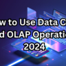 How to Use Data Cube and OLAP Operations 2024